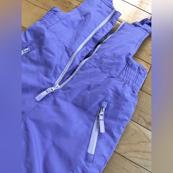 Girls purple champion snow pants - Picture 2 of 7